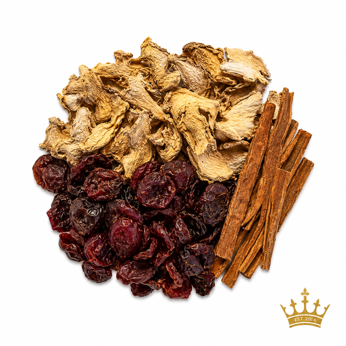 Ginger, Cinnamon and Cranberry Tisane